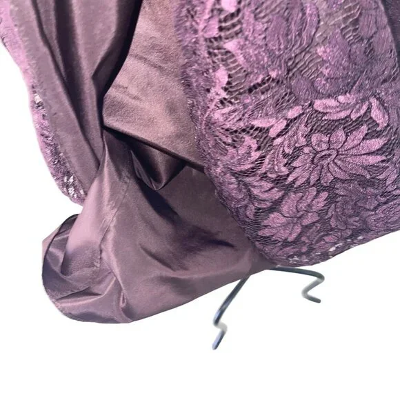 Ralph Lauren Purple Lace Midi Skirt - Picture 7 of 8